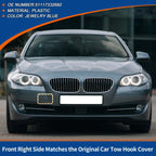 Tow Hook Cover Cap for BMW (2011–2018) No. 51117332682 Jewelry Blue