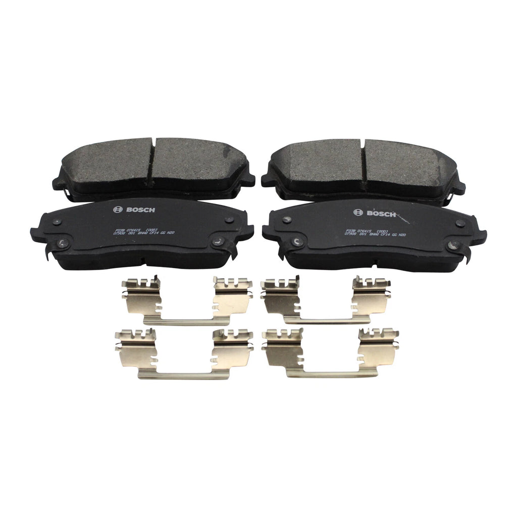 Set of 4 Bosch QuietCast Front Ceramic Brake Pads for Dodge 300, Challenger, Charger, Magnum (2005–2020)