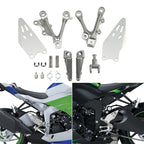 Driver Footpegs Bracket Kit for Kawasaki ZX6R ZX636 (2019–2025)