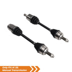 2X CV Axle Assembly for Honda Civic (2006–2015) L4 1.8L Manual