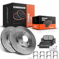 Front Disc Brake Rotors & Ceramic Pads for Toyota Camry (1997-2001)