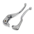 Set of 2 Silver Brake Clutch Levers for Honda CBR600RR (2007–2024), CBR1000RR (2008–2024)