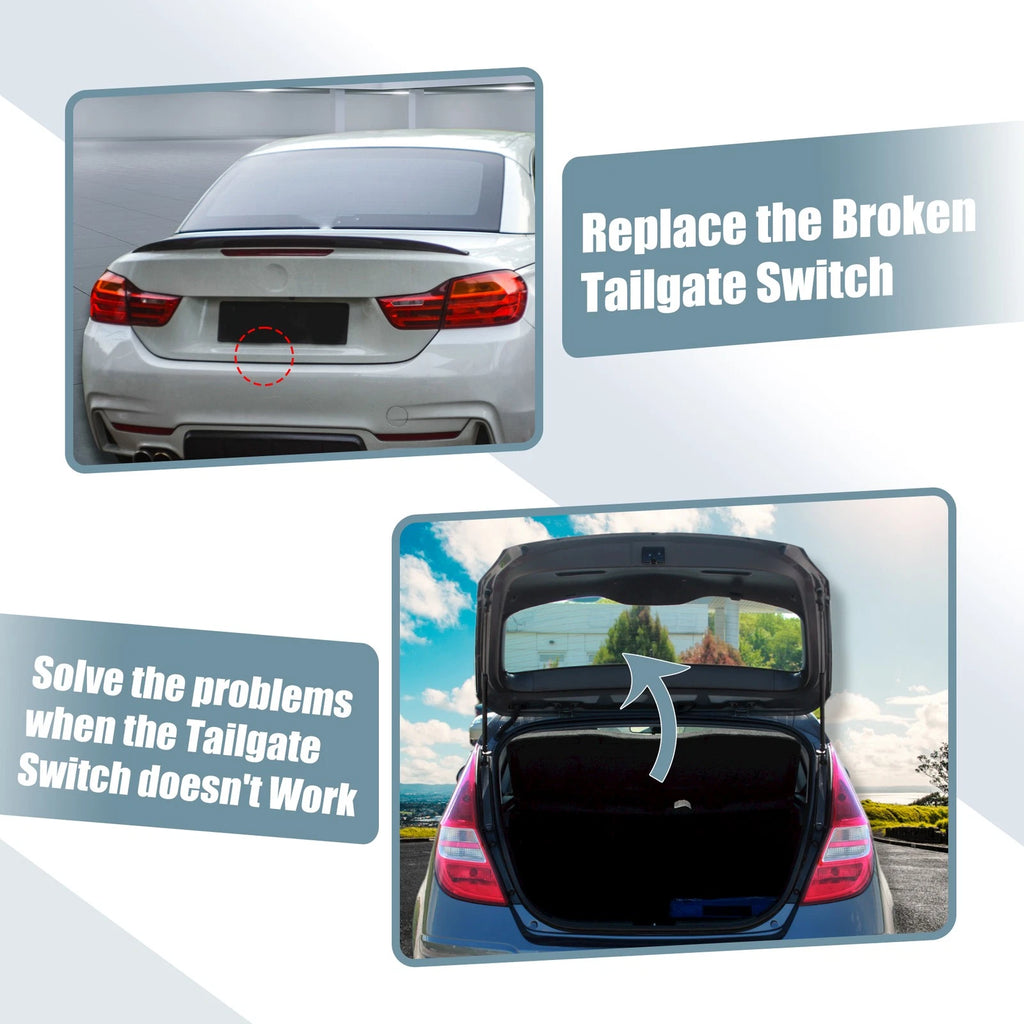 Rear Trunk Tailgate Handle Release Switch for BMW X3 (2004–2010) 51247368752