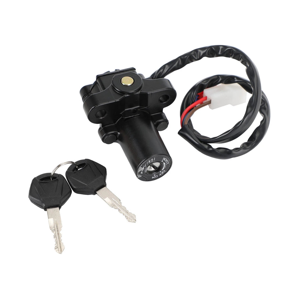 Ignition Switch Fuel Gas Cap Seat Lock Set for Yamaha YZF R1 (2000–2003) YZF R6 (1999–2005)