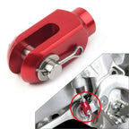 Red Aluminum Rear Brake Clevis for CRF150R CR125 CRF250R CRF250X CRF450R CRF450L (2007–2023)