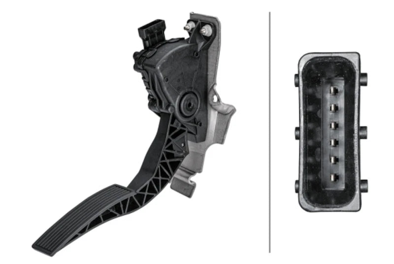 Hella Accelerator Pedal Sensor for GMC Canyon (2004–2012) 358156001