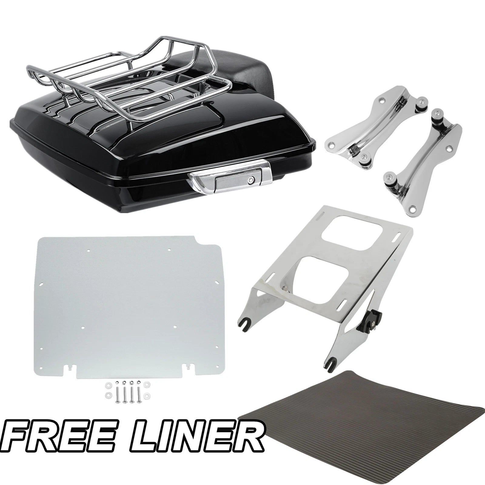 Razor Trunk Rack Mount Plate Docking Kit for Harley Touring Glide (2014–2026)