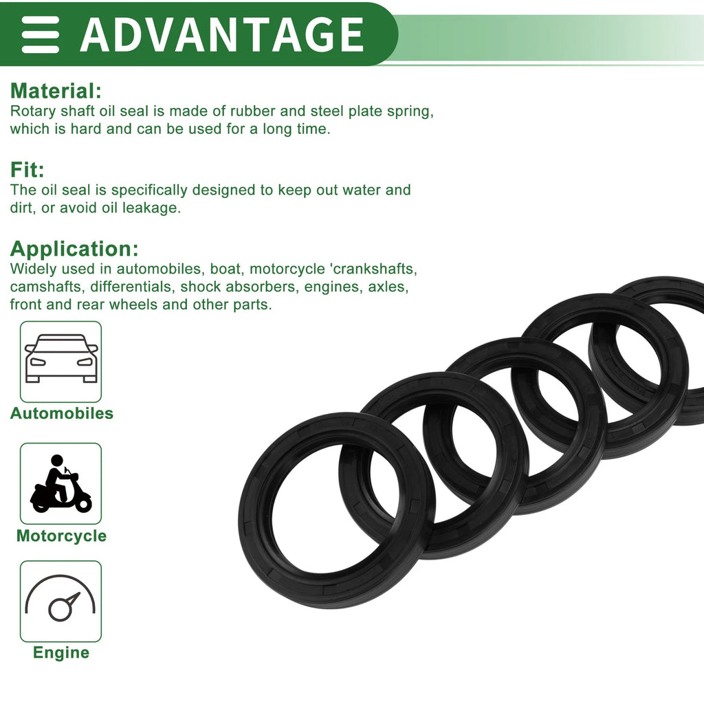 Oil Seal for Rotary Shaft (52x72x12mm)