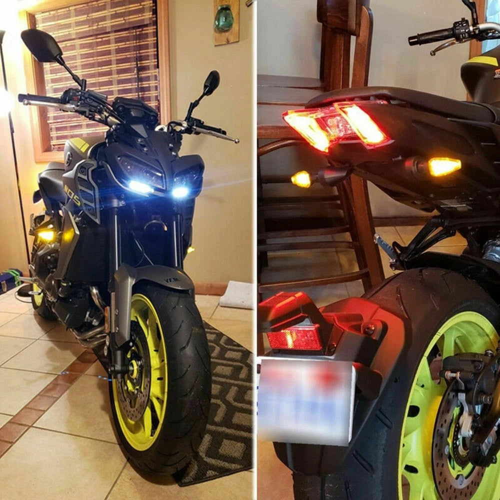 LED Indicator Signals Blinker Turn Lights for Suzuki DRZ400SM (2005–2023)