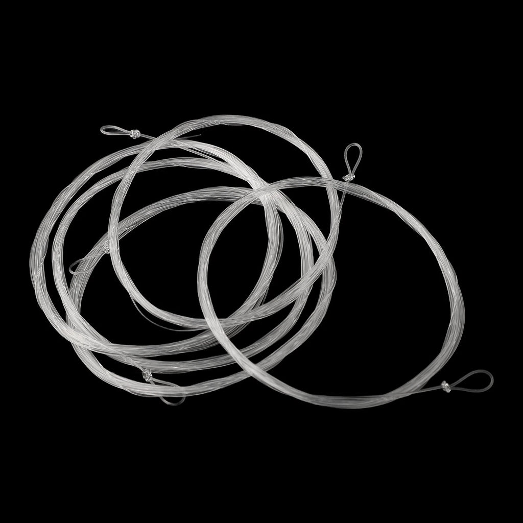 5 Pcs Fly Fishing Tapered Leader Line with Loop for