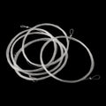 5 Pcs Fly Fishing Tapered Leader Line with Loop for