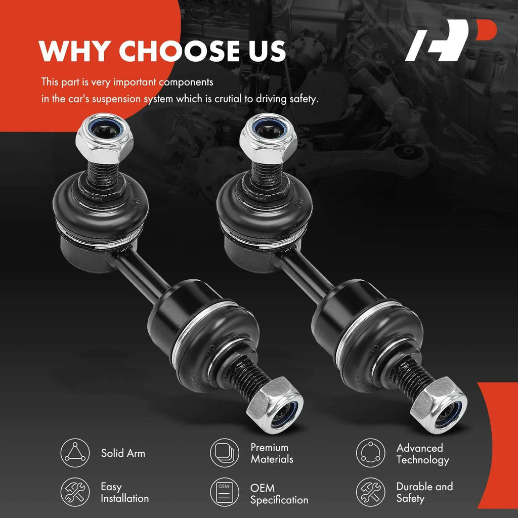 2X Rear Stabilizer Bar Link for Hyundai Sonata (2011–2015) Kia Optima (2011–2015)