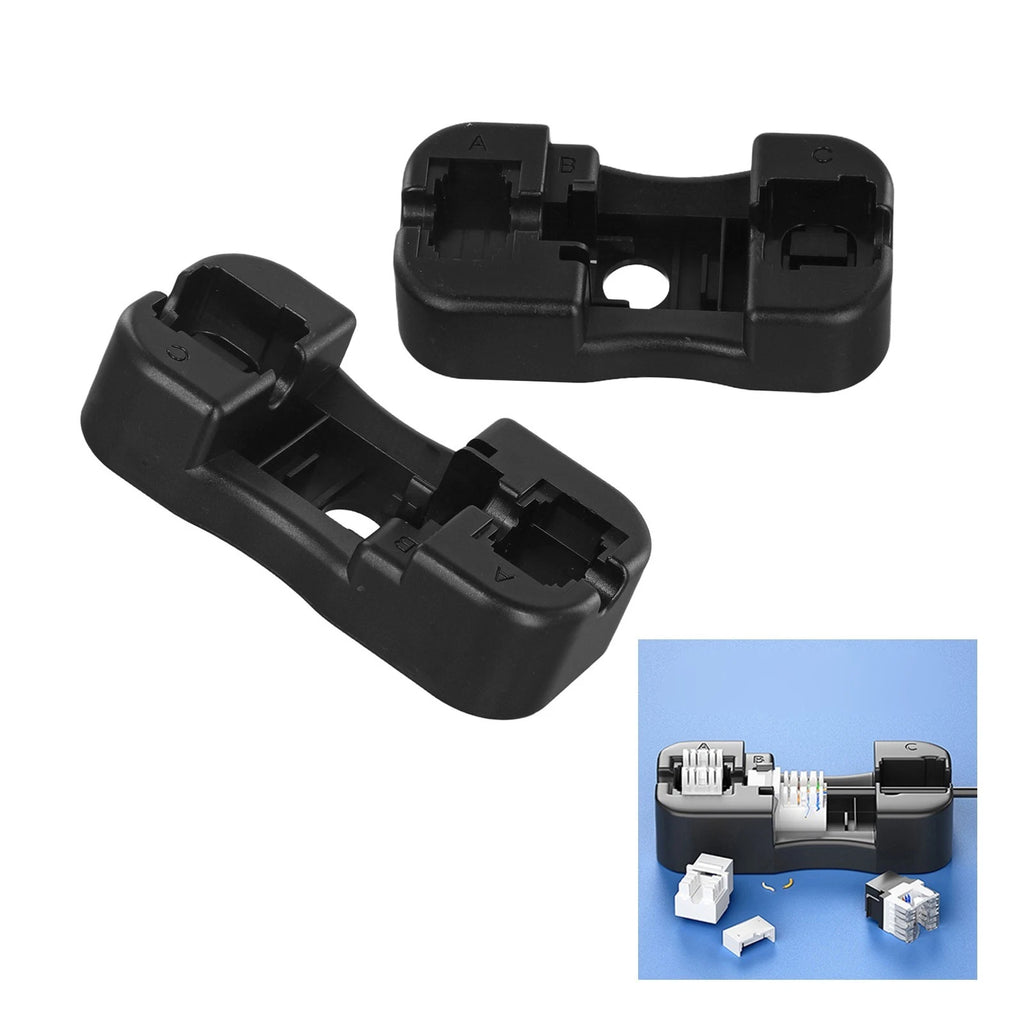 Wiring Tool Module Holders Set of 2 for DIY Networking Projects