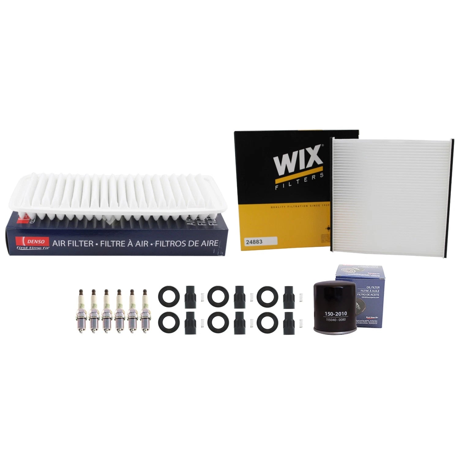 Tune Up Kit with NGK 6 Spark Plugs & Boot for Lexus RX400h (2006–2008)