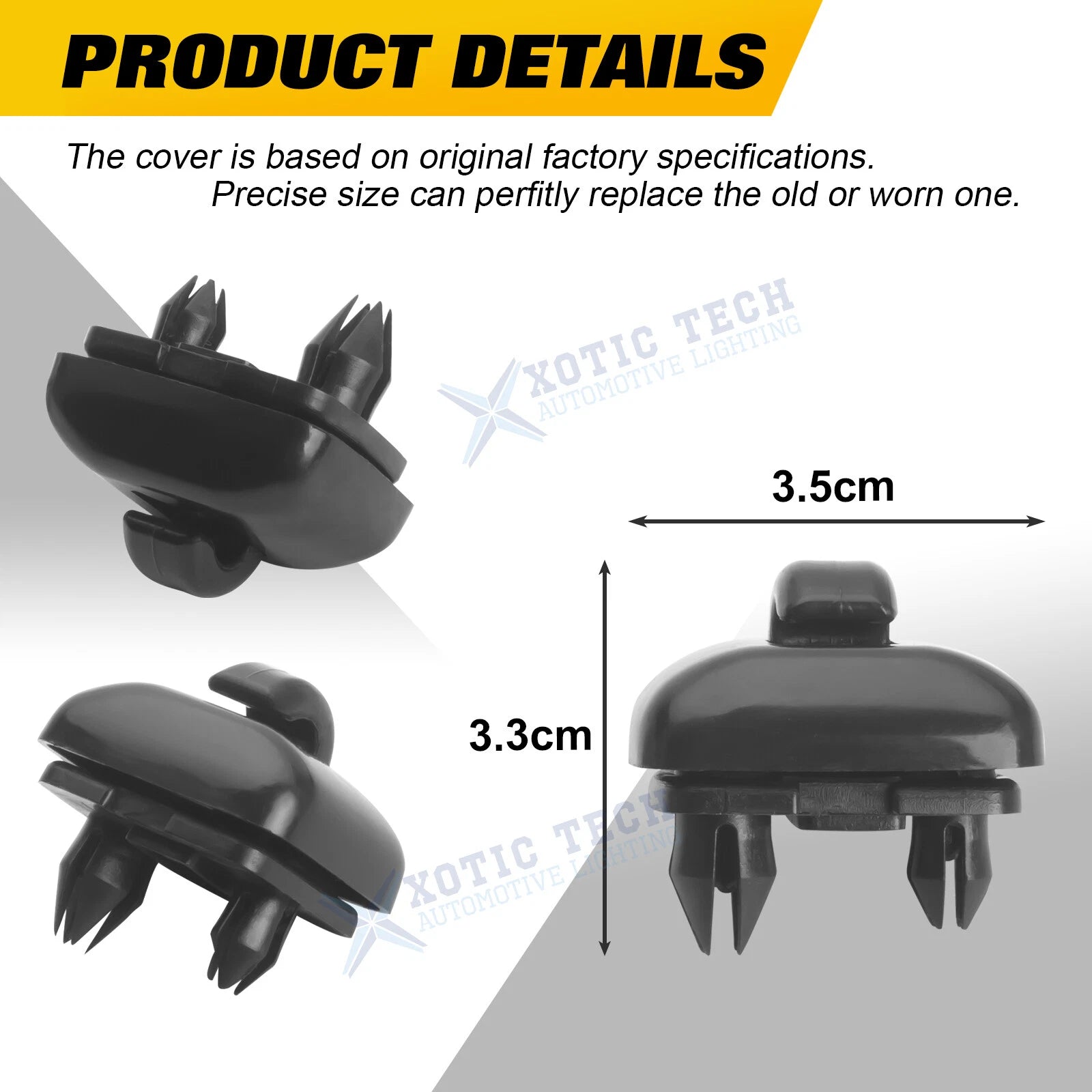 Sun Visor Hook Clip and Joystick Cover Set for Audi A4 S4 A5 Q5 (2017-2020)