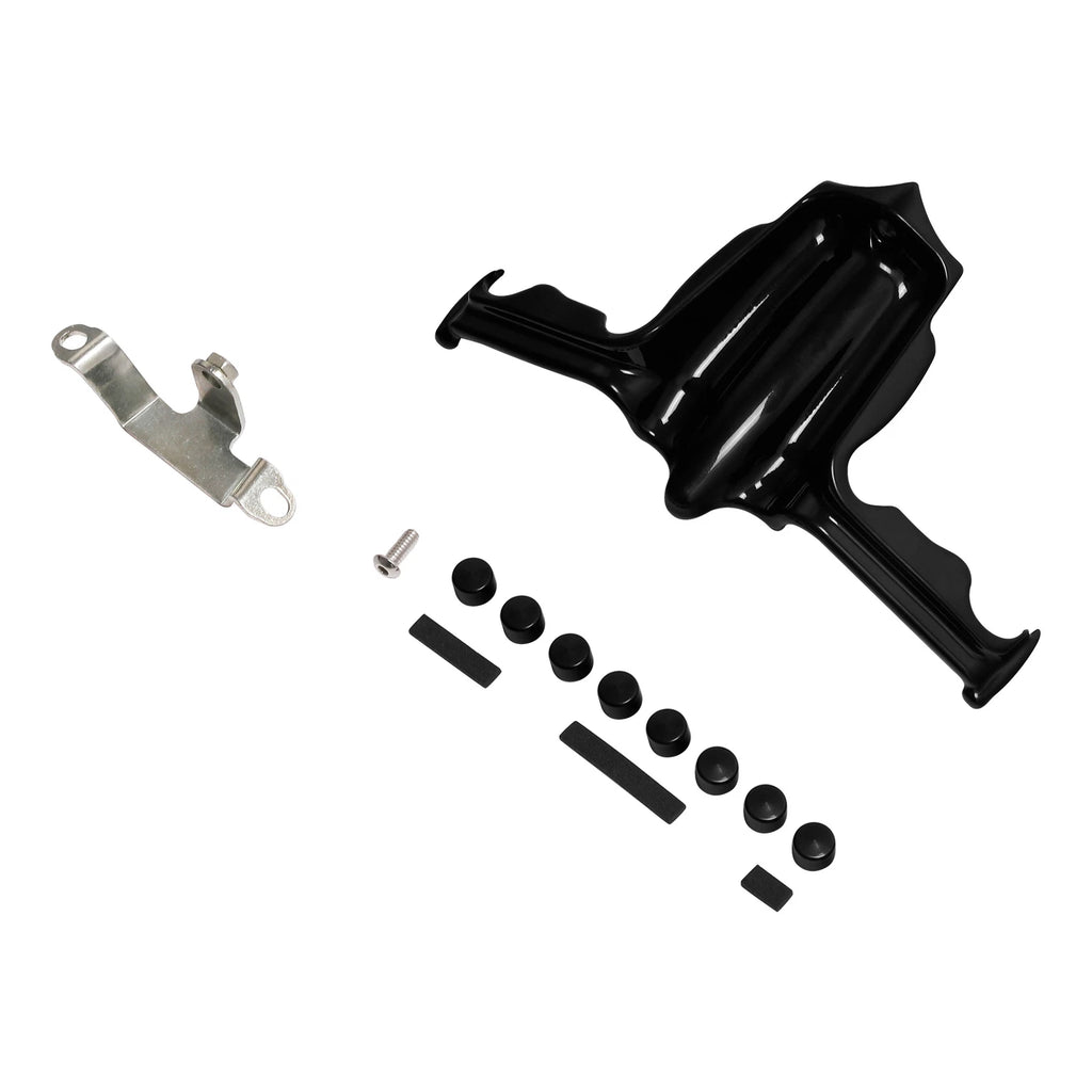 Gloss Black Tappet Block Accent for Harley Touring Dyna Fat Bob (1999–2017)