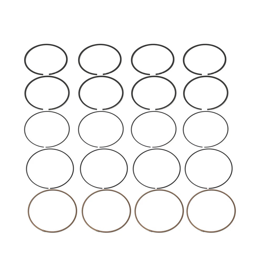 Set of 4 Piston Rings Kit STD 75MM for Honda CBR1000RR Fireblade (2004–2007)