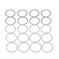 Set of 4 Piston Rings Kit STD 75MM for Honda CBR1000RR Fireblade (2004–2007)