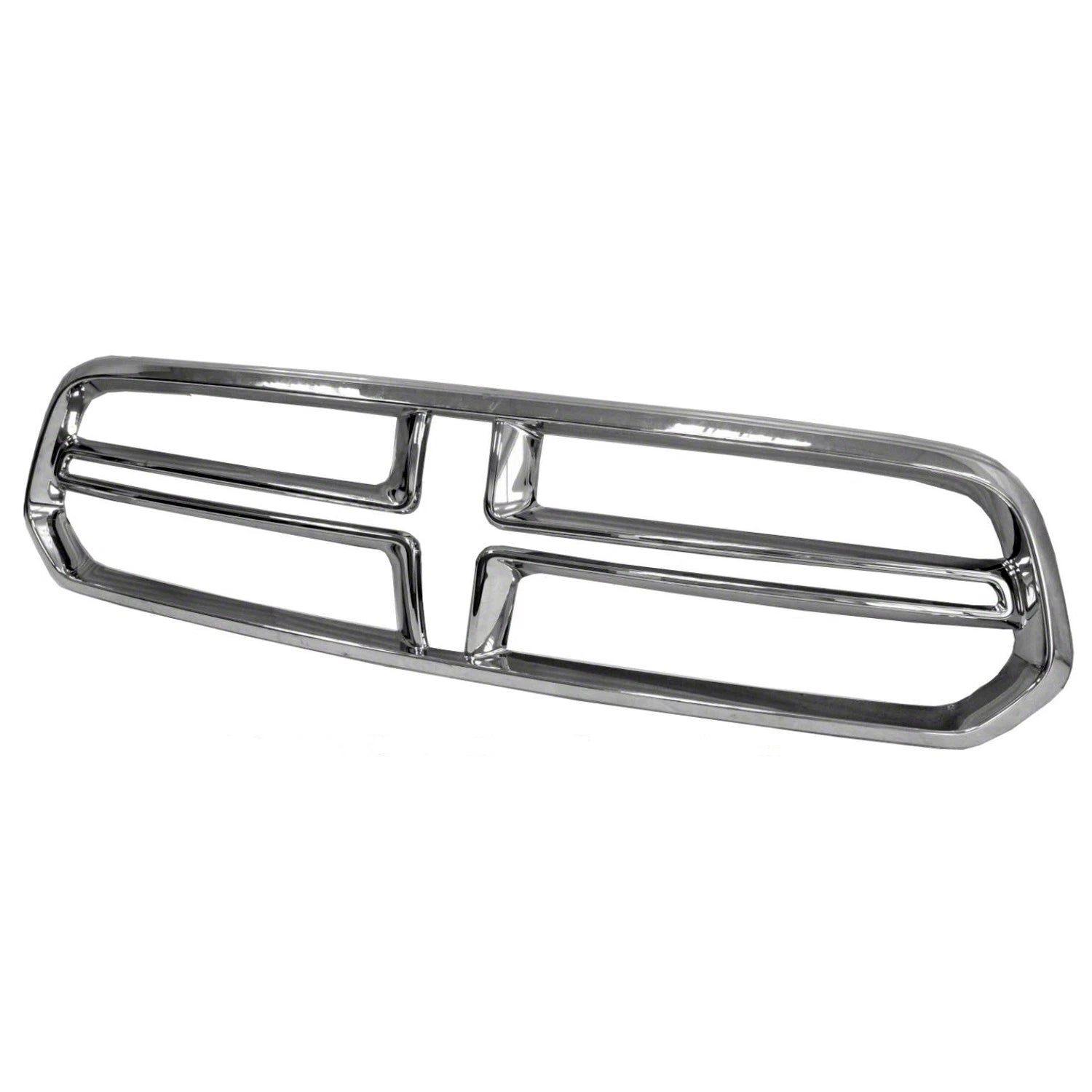 Replacement Chrome Plastic Grille Surround For 2014-2020 Dodge Durango