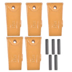 Set of 5 Dirt Bucket Teeth for X156 X156S (YYYY–YYYY)