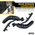 2X Gray Rear Quarter Window Latch Lock for Toyota Hilux T100 Tacoma (1988–1997)