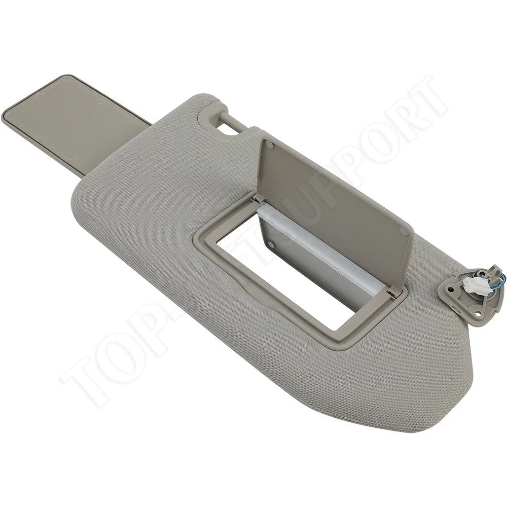 Right Gray Sun Visor with Lamp for Infiniti JX35 QX60 Pathfinder