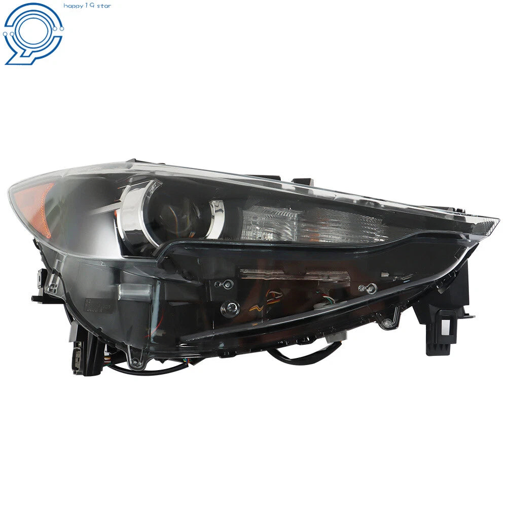 LED Headlight for Mazda CX-5 (2017–2021) Black Housing Clear Lens Right Side