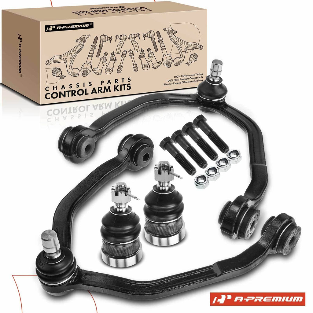 Set of 4 Front Upper Control Arms & Ball Joints for Ford Thunderbird (1983–1997)