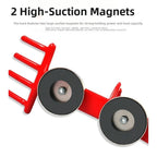Magnetic Hanger Rack for Air Impact Wrench with Hooks for Tool Storage