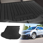 Flat Face Cargo Liner Rear Trunk Mat for Honda CR-V (2007–2011) TPE