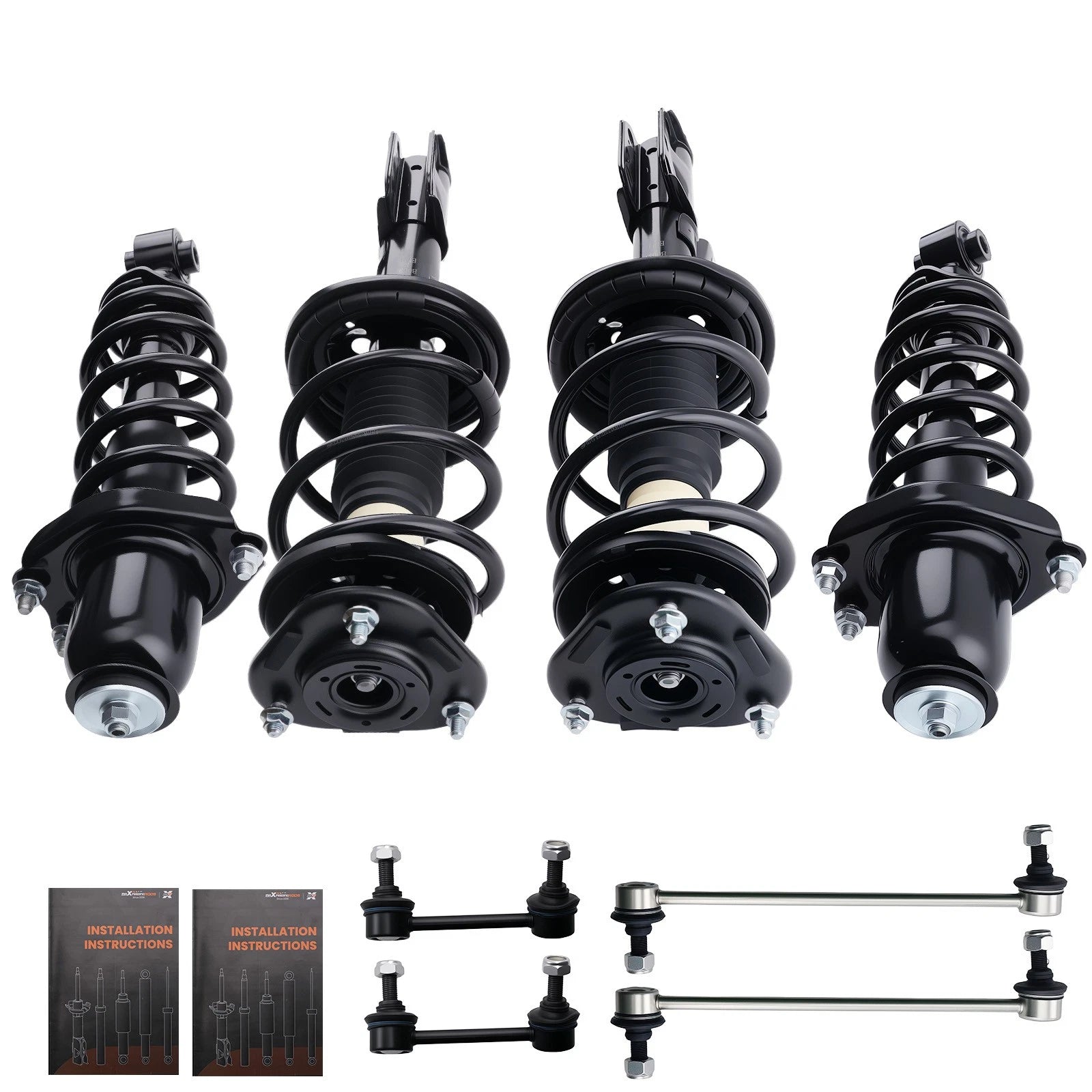 Complete Struts & Coil Springs Set for Scion tC (2005–2010)