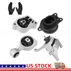 Set of 4 Motor Mounts for Nissan Altima 2.5L (2008–2018) A4339 A4340 A4350 A4353