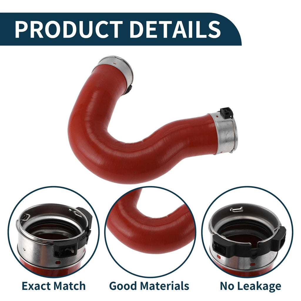 Radiator Hose for Mercedes-Benz Sprinter 906 (2006–2013) No. 9065285082 Red
