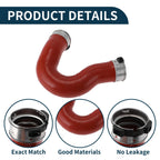 Radiator Hose for Mercedes-Benz Sprinter 906 (2006–2013) No. 9065285082 Red