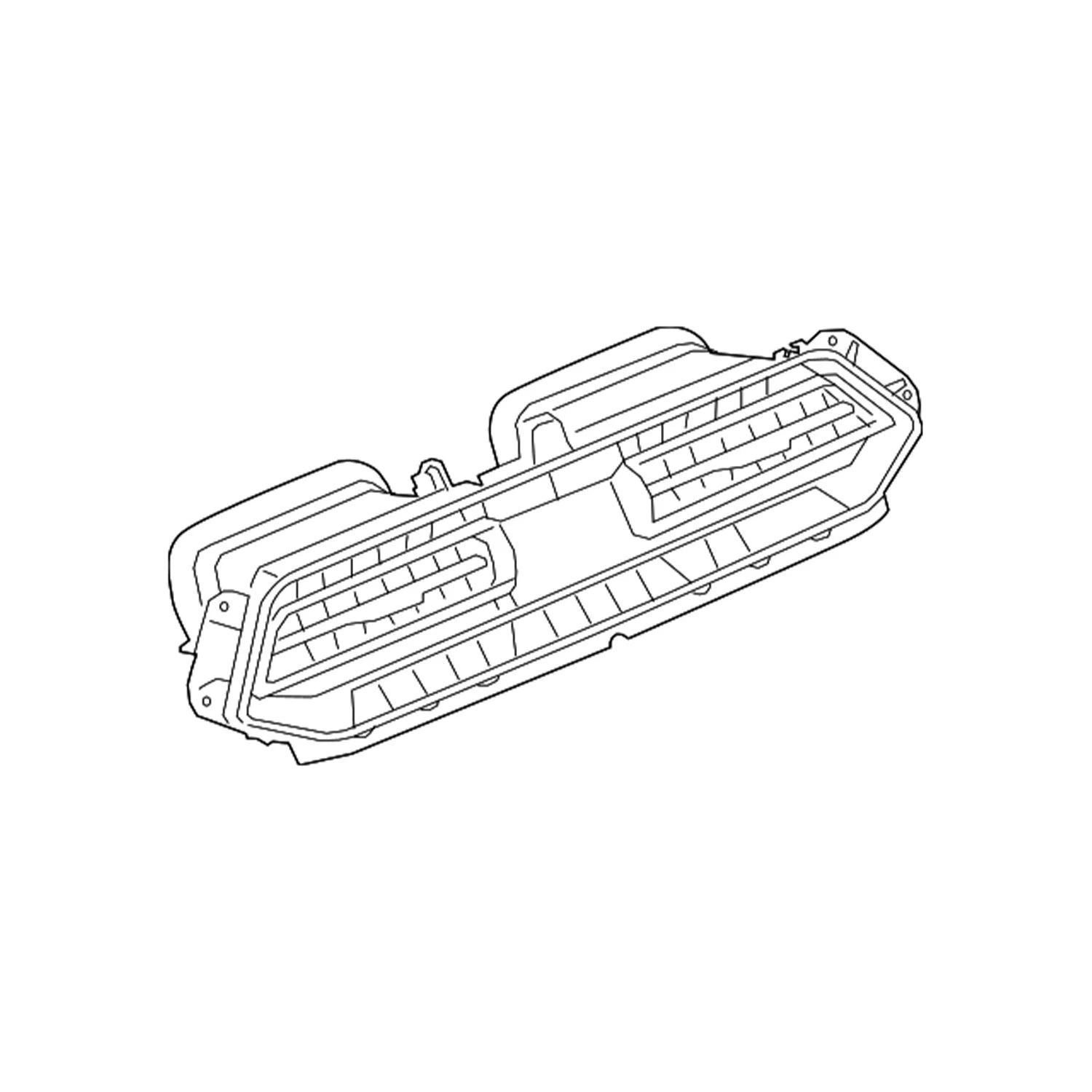 A/C Control Panel for BMW X5 X6 X7 (64115A1D414)