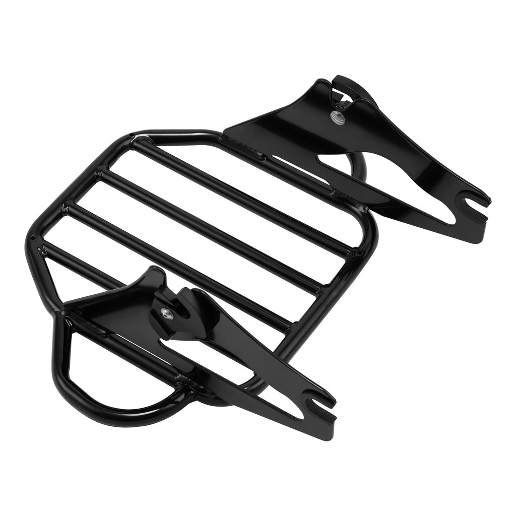 Gloss Black Detachable Luggage Rack for Harley Electra Glide (2009–2025)