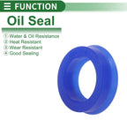 Set of 10 Oil Seal Rotary Shaft Seal 12x18x6mm TPU High Pressure
