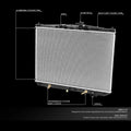 Aluminum Replacement Radiator for Toyota Highlander (2014–2018) DPI 13449