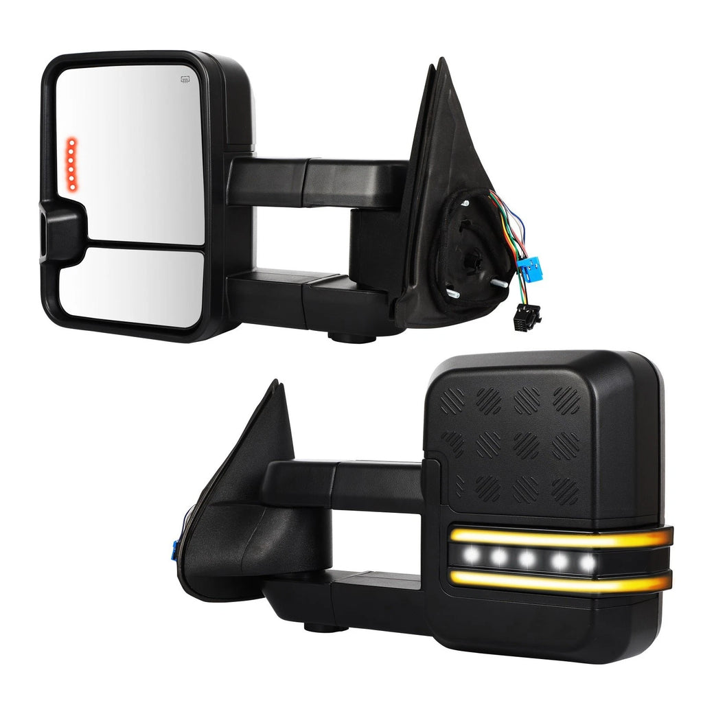 Power Heated Towing Mirror for Chevy GMC Sierra (2003–2006) - Back Up Arrow Signal