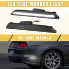 2X Rear LED Side Marker Light for Ford (2013–2014) FR3Z-15A201-A