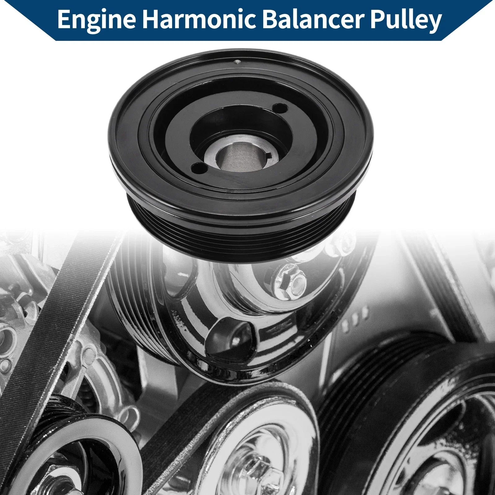 Harmonic Balancer Crank Pulley for Lexus LS460 6 Groove (2007-2017)