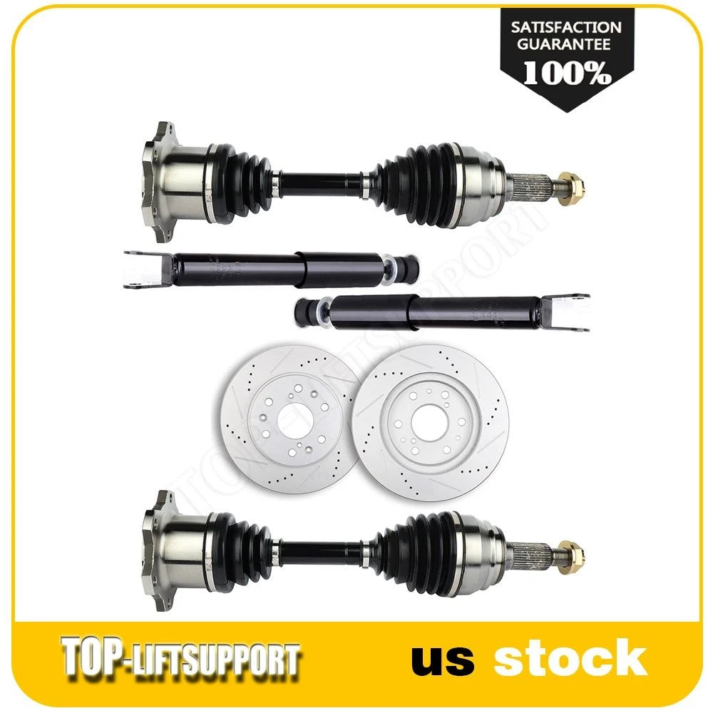 Front CV Axle, Brake Rotors, Struts for Chevrolet Silverado 1500 (2003–2006)