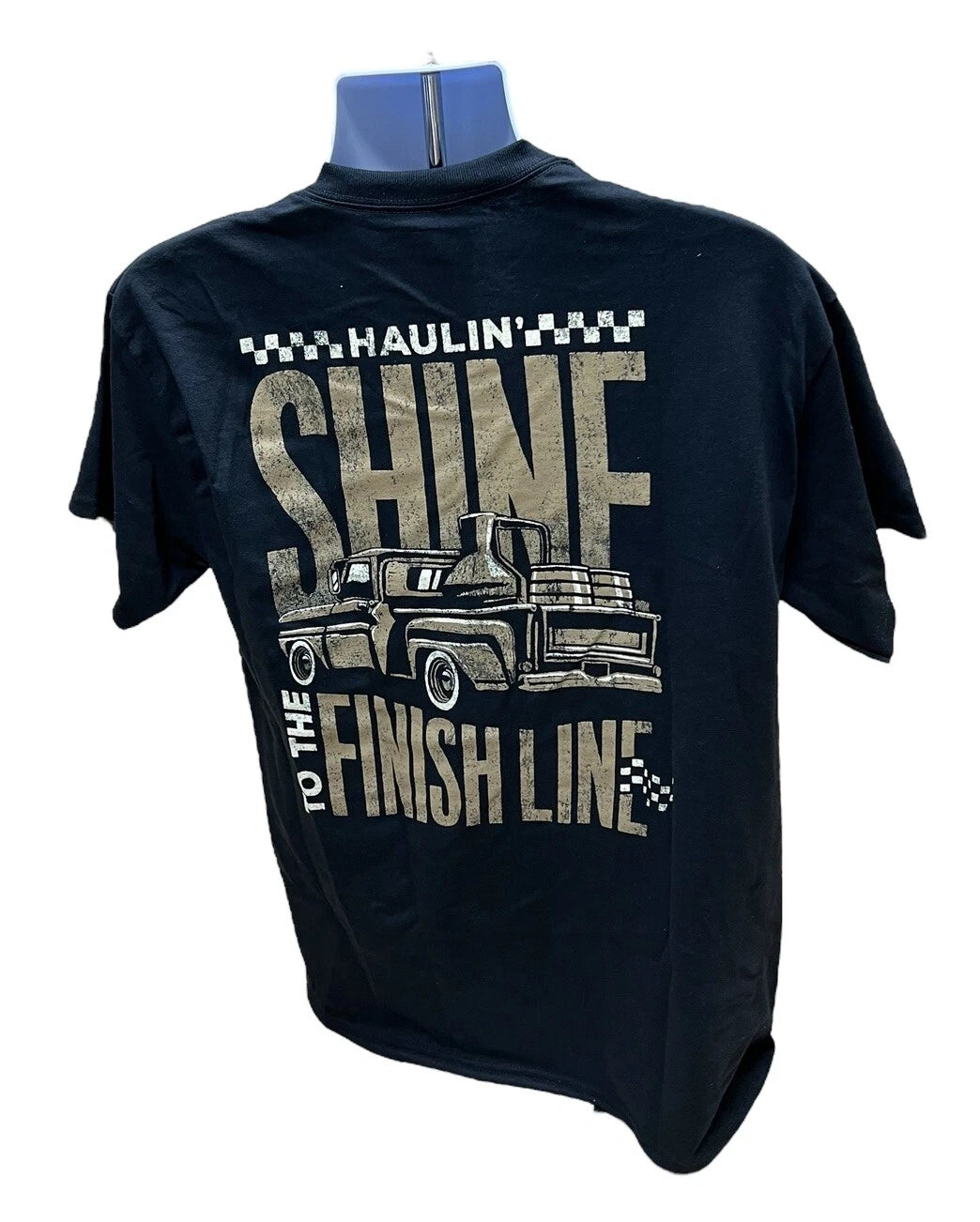 NASCAR Graphic T Shirt for Moonshine Haulin Shine Finish Line Shirt