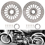 2X 11.5" Brake Rotors for Harley Sportster Softail Dyna