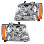 Set of 2 Halogen Headlights for Chevy Avalanche/Suburban/Tahoe (2007â2014)