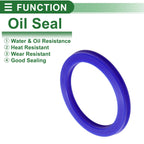 Set of 5 Oil Seal Rotary Shaft Seal 75x95x8mm for Various Models 