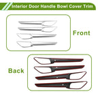Set of 1 Interior Door Handle Bowl Cover Trim for Mazda CX-5 (2017–2023)
