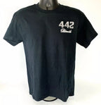 Oldsmobile Cutlass T-Shirt Black 442 Diner Scene for Oldsmobile (1968–1972)