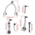 Front Suspension Control Arm Kit 12Pcs for Mercedes Benz C E Class W205 W213 C257