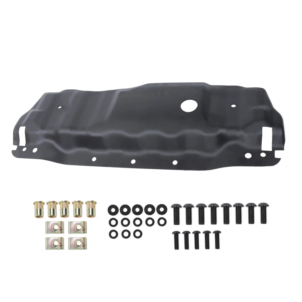 Front Bumper Skid Plate for Wrangler JK Rubicon (2007–2018) Black